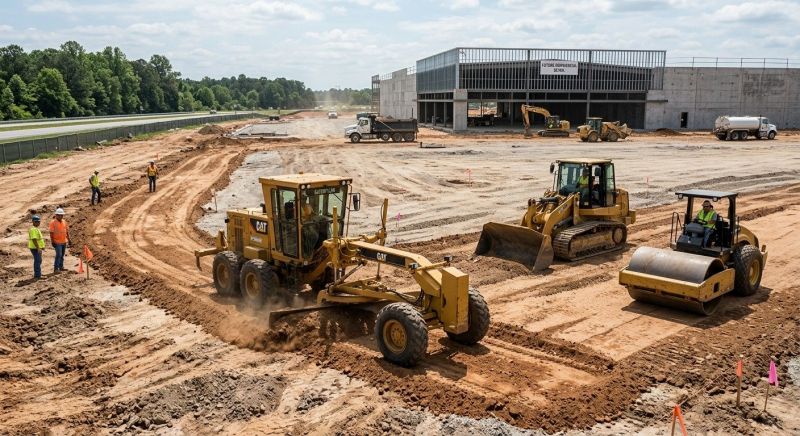 Parking Lot Leveling in South Houston, TX